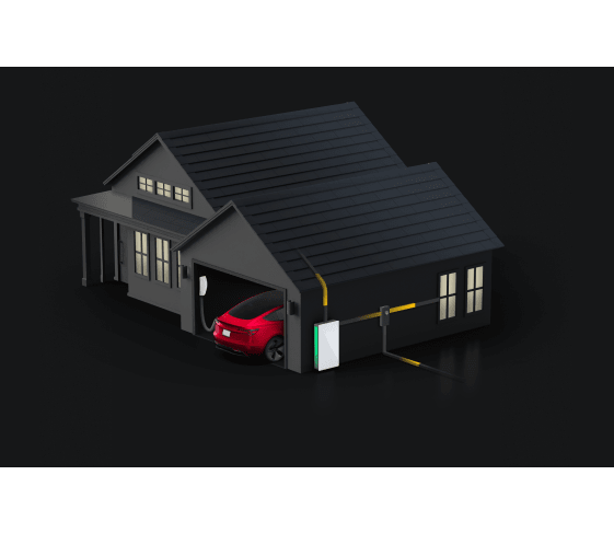 Tesla mobile application on phone